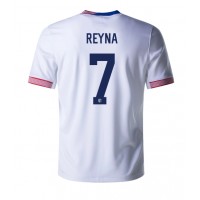 Forente Stater Giovanni Reyna #7 Hjemmedrakt Copa America 2024 Kortermet